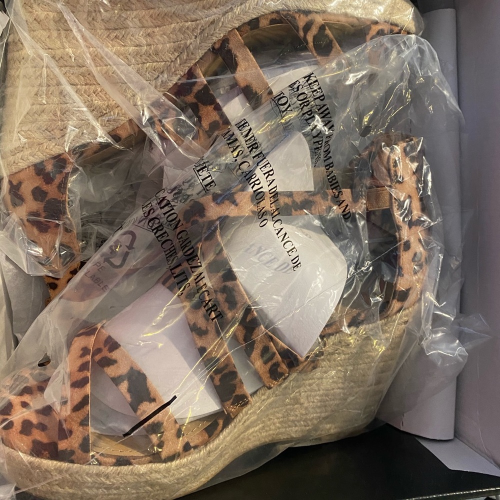 BrandNew Leopard Torrid Wedges